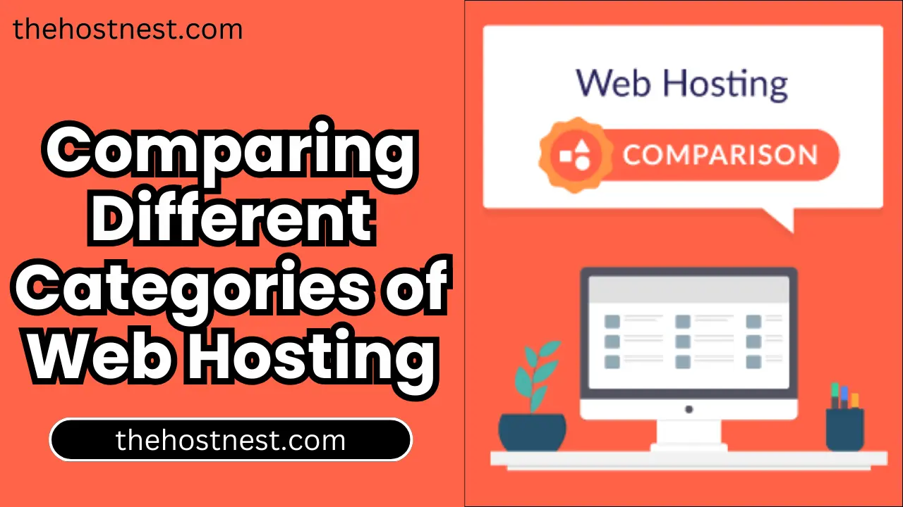 Comparing Different Categories of Web Hosting